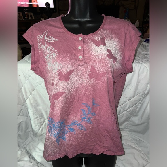 Woolrich Scoop Neck Pearl Snap Shirt - Picture 1 of 9